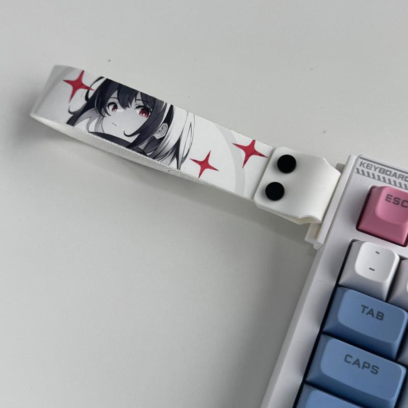 Keyboard Ribbon Mechanical Keyboard Strap Universal Personalized Anime Keyboard Ribbon Keyboard Decor Accessories