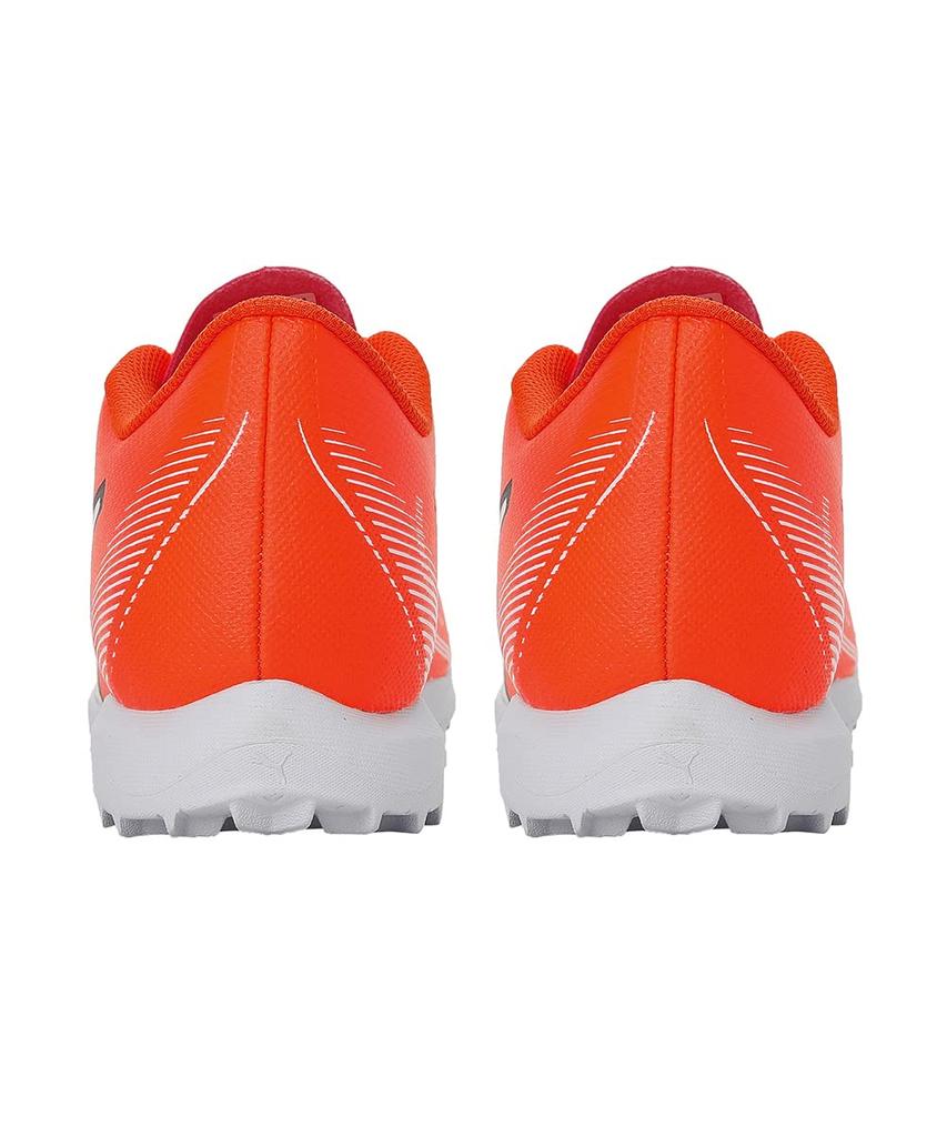 Puma Ultra Play TT 107226 2023 Ultra Size cm Men's Soccer/Futsal Shoes, Spring/Summer Colorway, Orange/Puma White/Blue Glimmer, 25.0