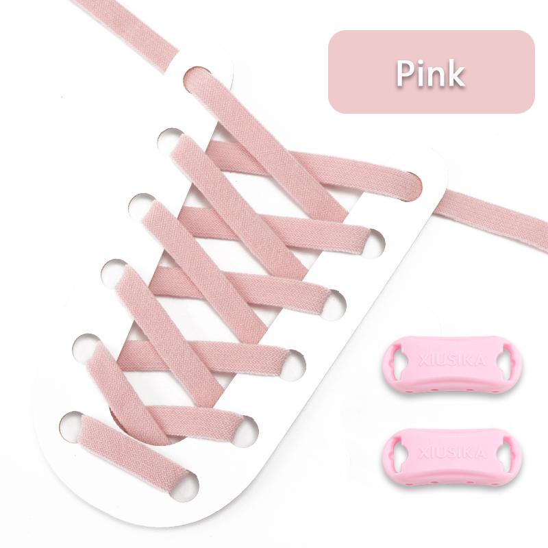 No Tie Elastic Flat Shoelaces for Kids Adults Adjustable Tieless Shoe Lace Without Ties Shoelace for Sneakers Stretch Shoestring