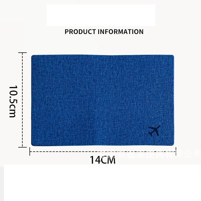PU Leather Passport Cover for Men & Women Organizer  Protective Card Holder ID Document Covers Travel Passport Case Bags