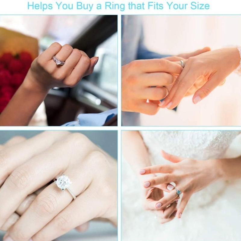 Set mit 7 professionellen Schmuckwerkzeugen, Ringdorn, Fingermessgerät, Ringgrößenmesser, Messwerkzeug, DIY-Schmuckgrößen-Werkzeug-Sets