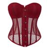 JYL TS Summer Breathable Palace Shaped Top with Cup Cup Mesh