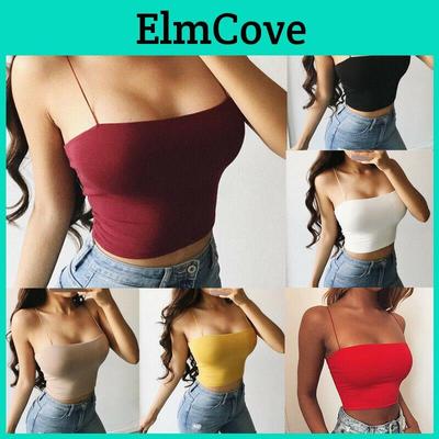 Stylish Women's Striped Crop Top Bustier With Soft And Breathable Fabric For Summer