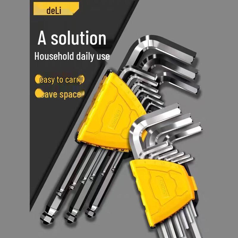 Deli Hex Key Wrench Set