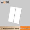 European Standard Multi-position Wall Socket with Flame Retardant Protection and Simple Design 