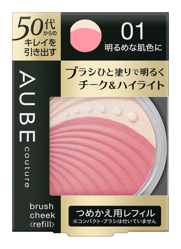 Orb Sofina Brush Cheek Refill 01 For light skin tones