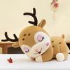 Plush Cartoon Deer Toy Stuffed Animal Doll Pp Cotton Filling Holiday Child Gifts