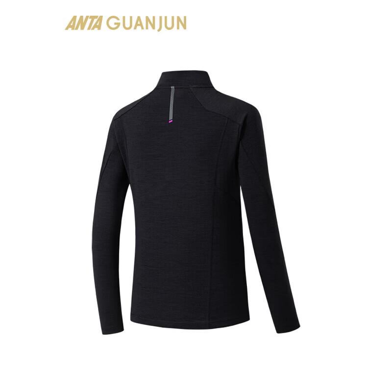 ANTA Women's Champion Wool Blend Half-Zip Long Sleeve Top