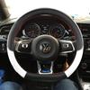 Car Steering Wheel Cover Artificial Leather For Volkswagen Golf 7 GTI Golf R MK7 VW Polo GTI Scirocco 2015 2016 Auto Interior Et4