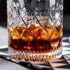 Houseware Premium Crystal Whiskey Glasses Drinking Glasses  Lead-free Glass Engraved Cognac Glass Perfect for Cocktail Juice