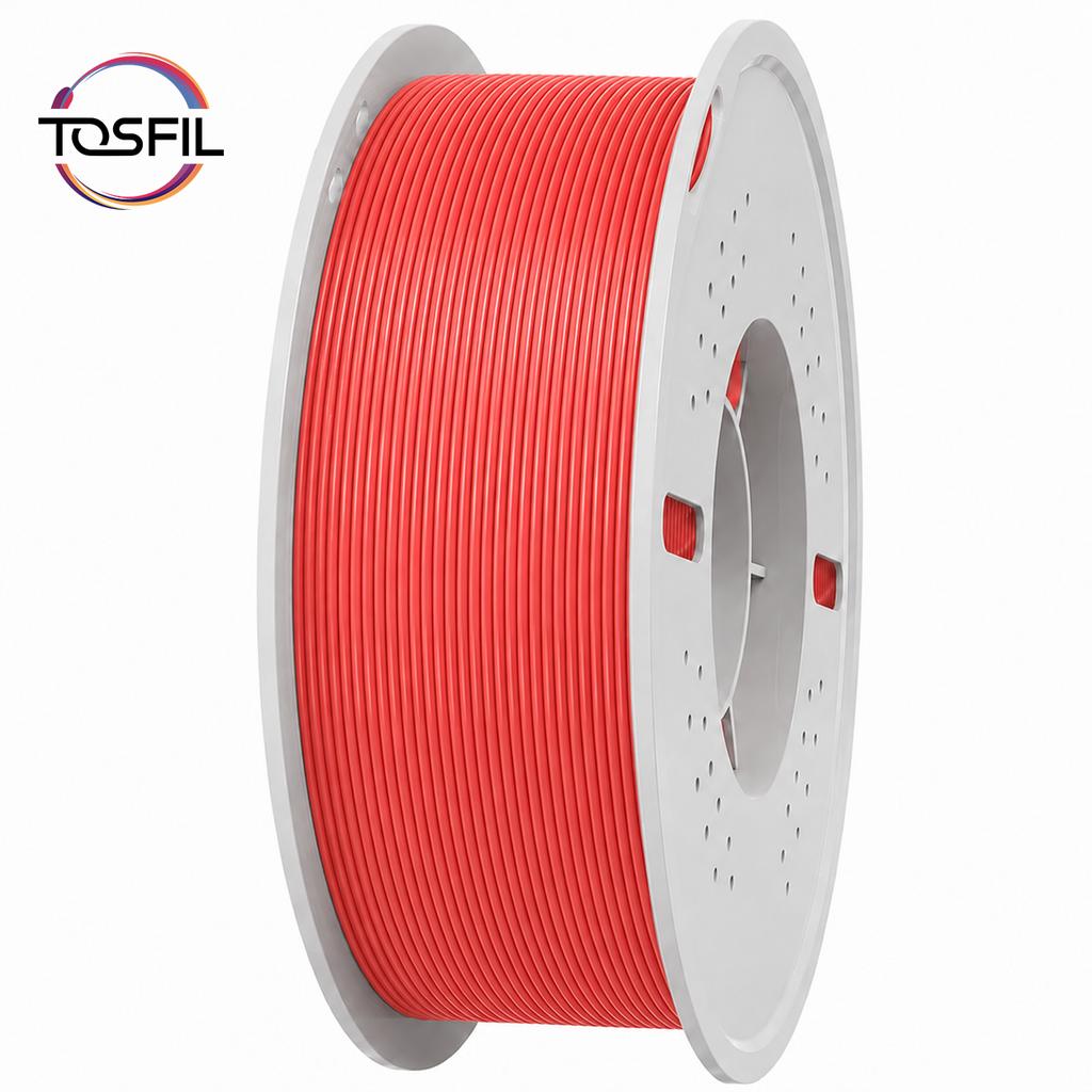 TOSFIL 3D Printer Filament 1.75mm PETG PLA TPU TPE 1KG Roll Smooth Printing Low Warping High Strength Material