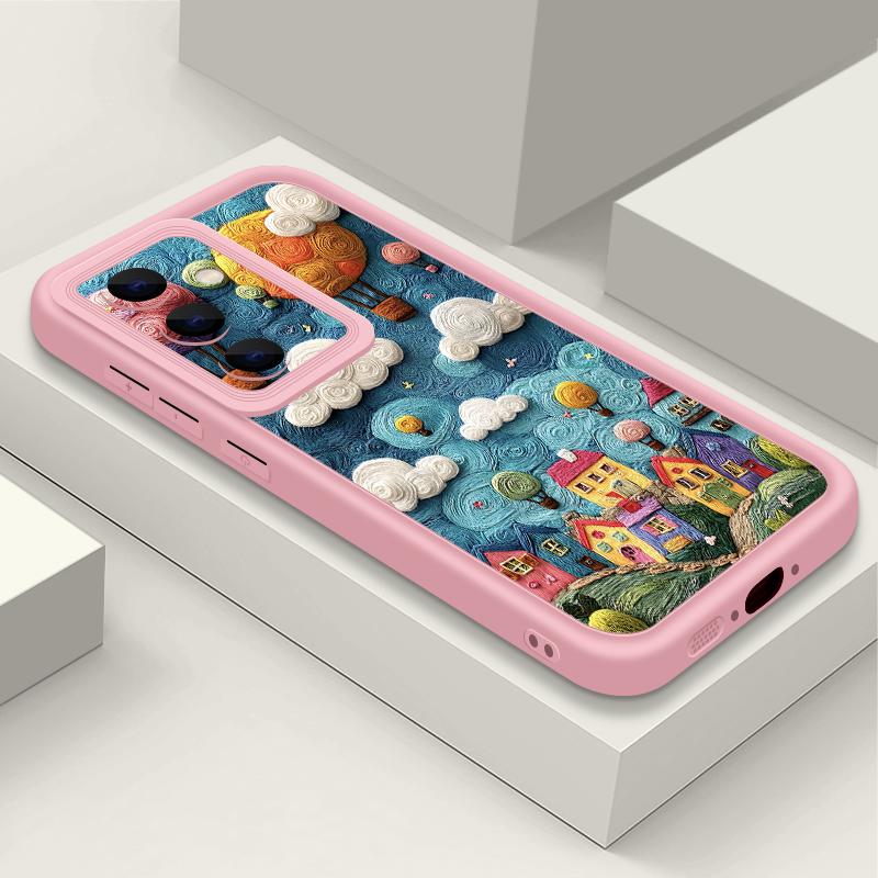 Mountain Landscape Pattern Case For Samsung Galaxy A57 A37 A17 A56 A16 A36 A55 A15 A14 A26 A54 A35 Soft TPU Silicone Phone Cover