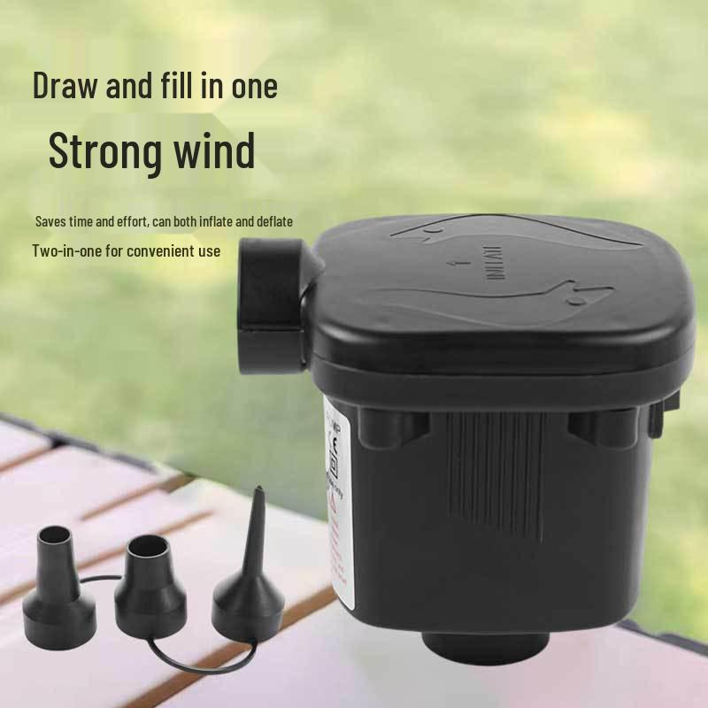 Electric Air Pump for Mattresses, Swimming Rings, Inflatable Toys, and Compression Bags - All-in-One Inflation & Deflation Solution