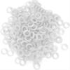 150pcs Rubber O Ring Switch Dampeners Damper Shock-Absorbing Silence Under Key Caps For Mx Mechanical Keyboard Clear Red Black