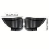 2pcs Front Door Storage Pockets,Door Side Insert Organizer Box For Jeep For Wrangler JK JKU 2/4 Door 2011-2018,Interior Storage Expansion Accessories