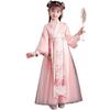 Spring Arrivals: Girls' Fairy Style Hanfu Dress - Children's Tang Suit & Princess Ruqun