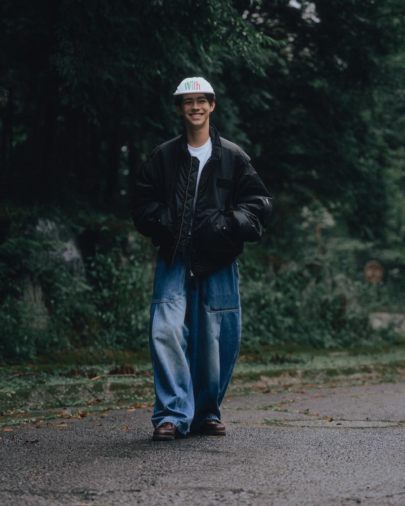 ANGLAN With 7-Panel Cap - White