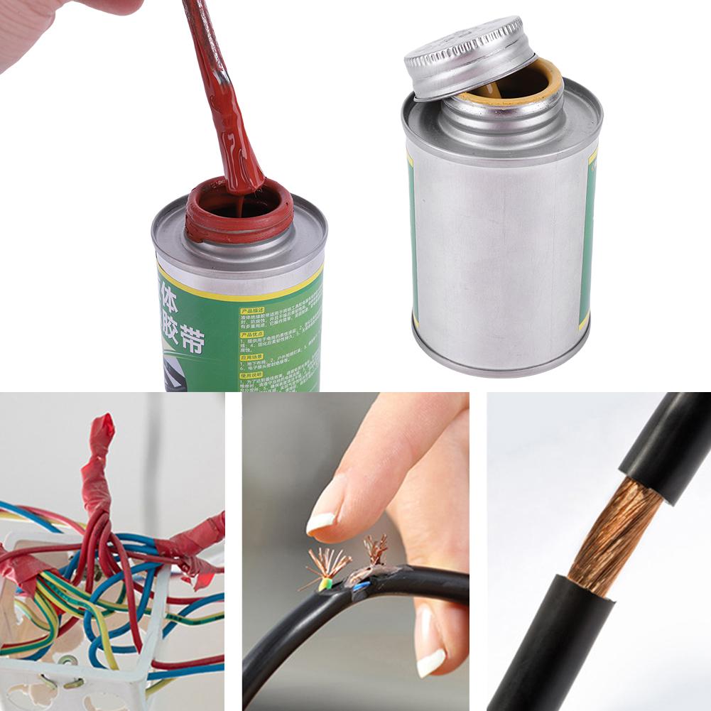 260ml Liquid Electrical Tape Waterproof Insulating Tape Sealant Electrical Wire Cable Coat Repair Glue Insulation Glue