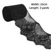 3 Yards Length Lace Trim Accessories Skin-friendly Material DIY Lace Fabric  Home Embroidery
