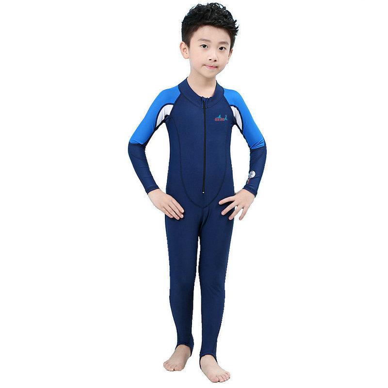 Unisex Adult Full Body Long Sleeve Swimsuit: Quick-Dry, Breathable, Sun-Protective for Surfing, Snorkeling, and Diving.