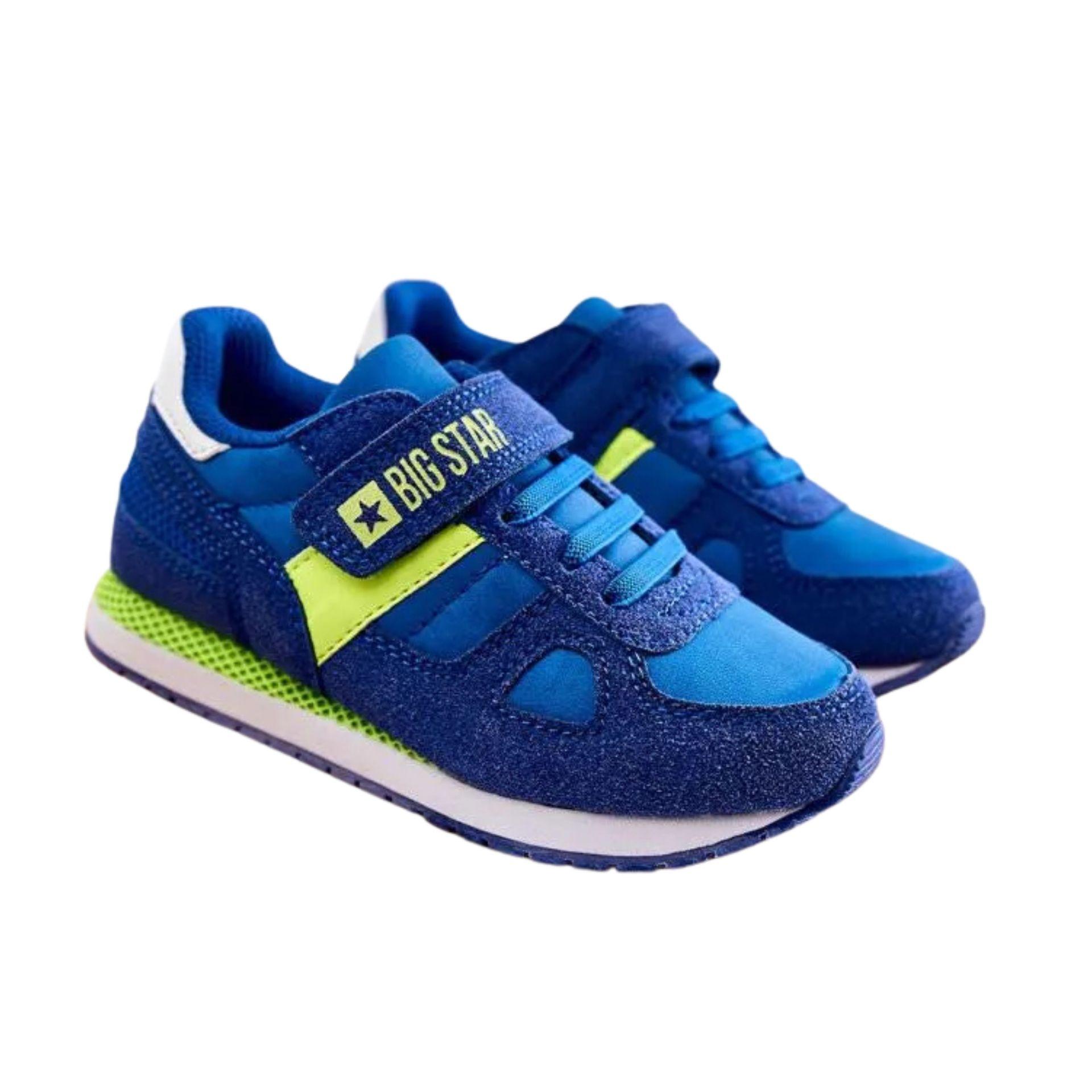 

Подростковые спортивные кроссовки BIG STAR KK374007 синие р. 33 33
