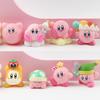 New 8Pcs/Set Games Star Kirby Anime Figure Cute Cartoon Pink Kirby Mini Figure Decorative Collection Toy For Children's Gifts