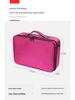 Three-Layer Waterproof Makeup Artist Travel Case: Portable Cosmetic Storage Bag