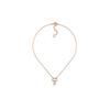 Dior CD Logo Resin Necklace Women necklace Rose-Gold N1390PTCPLD67P