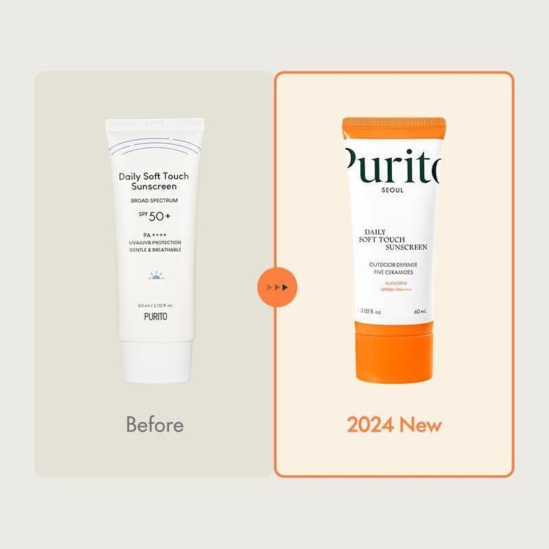 Purito Daily Soft Touch Sunscreen SPF 50+ PA++++ 60ml