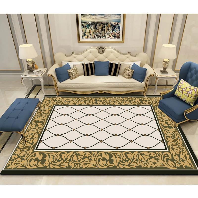 

Ковровое покрытие в мраморном стиле, напольный коврик для гостиной, простого журнального столика, дивана, спальни, полностью покрытого ковра у кровати, новый коврик для ног в китайском стиле 60 * 90cm