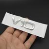 3D ABS Chromowany Czarny Logo V6T V8T V10 W12 Emblemat Litery Odznaka Naklejka Samochodowa Do Audi A6 A7 S4 S5 S6 S7 Q7 A8 R8 SQ5 TT Akcesoria