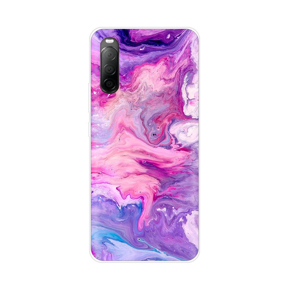 For SONY Xperia 10 iii 10 II Cases 10iii Soft TPU Silicone Bumper Phone Cases For Sony Xperia 10 II 10 III Cases Cover Fundas