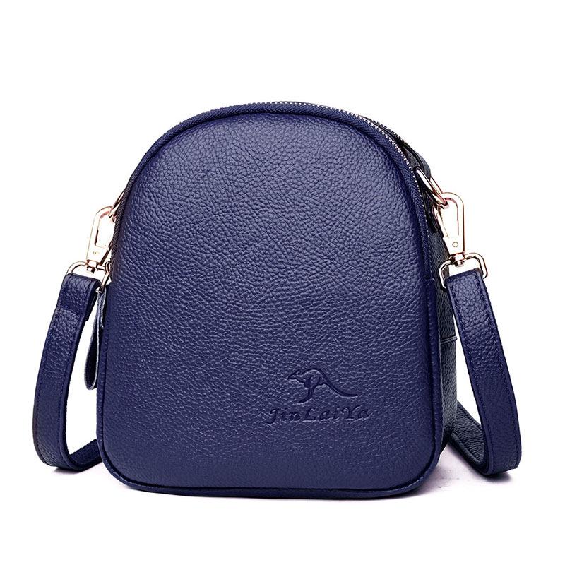 

Женская сумка, сумка в корейском стиле, сумка через плечо, сумка через плечо, портативная маленькая квадратная сумка синий
