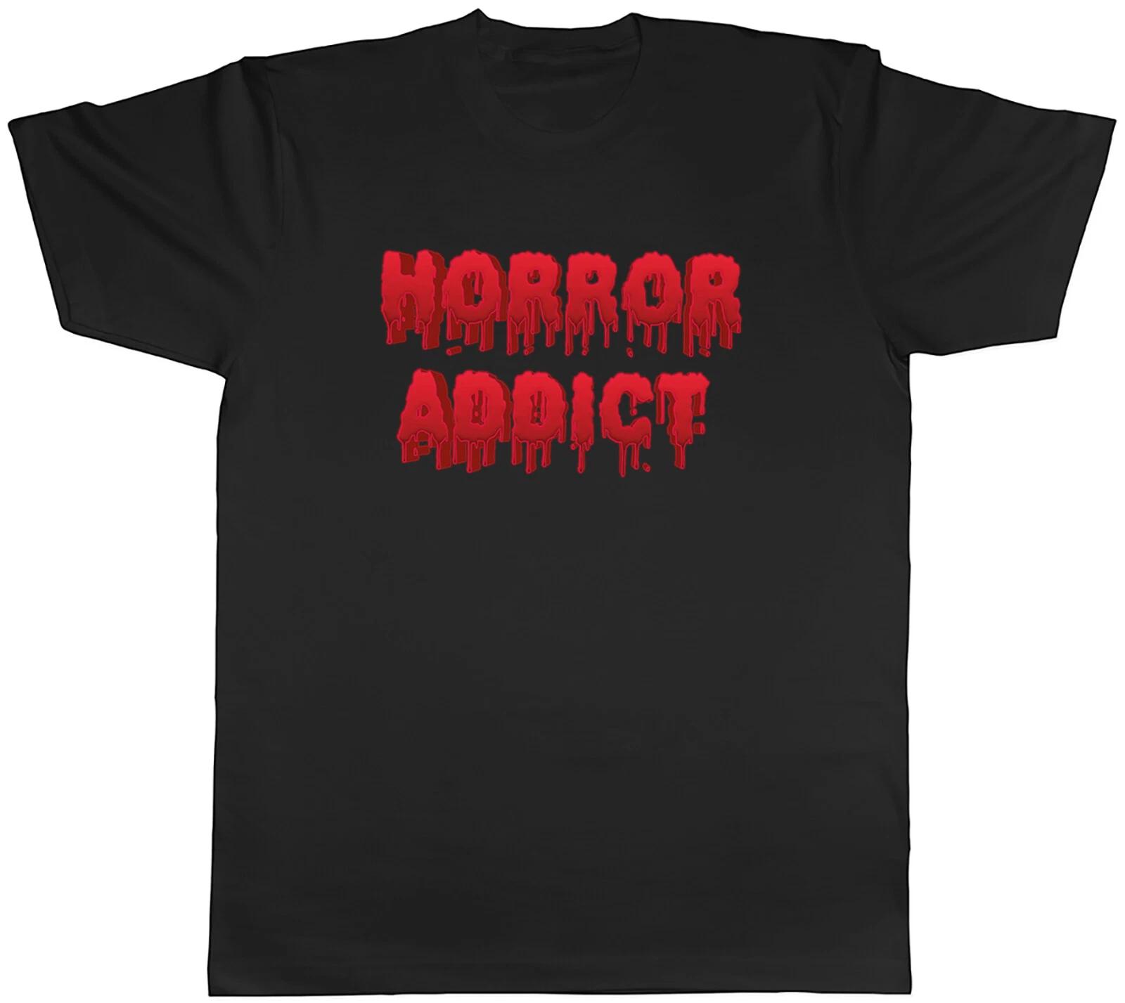 Horror Addict Mens T-Shirt Tee Gift XXL