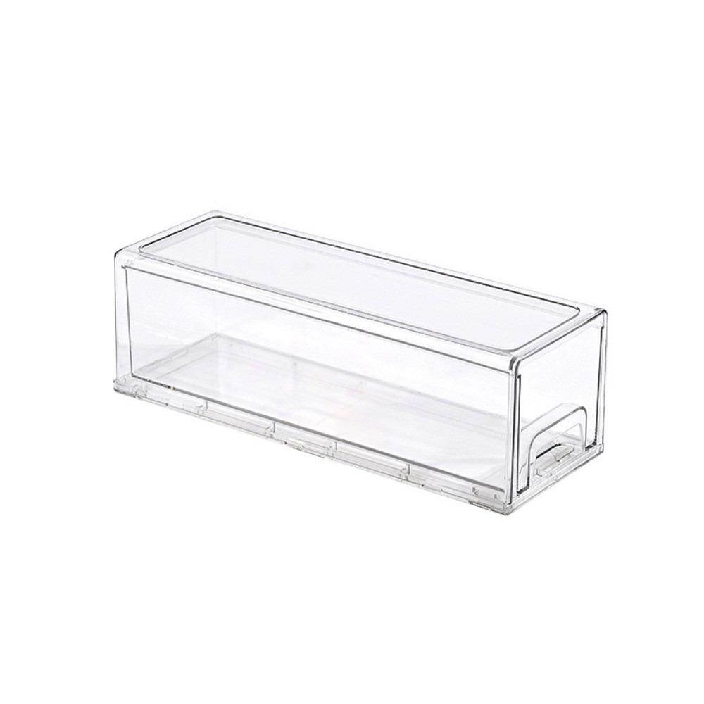 Fresh Keeping Refrigerator Storage Box Stackable Cosmetic Display Case  for Kitchen