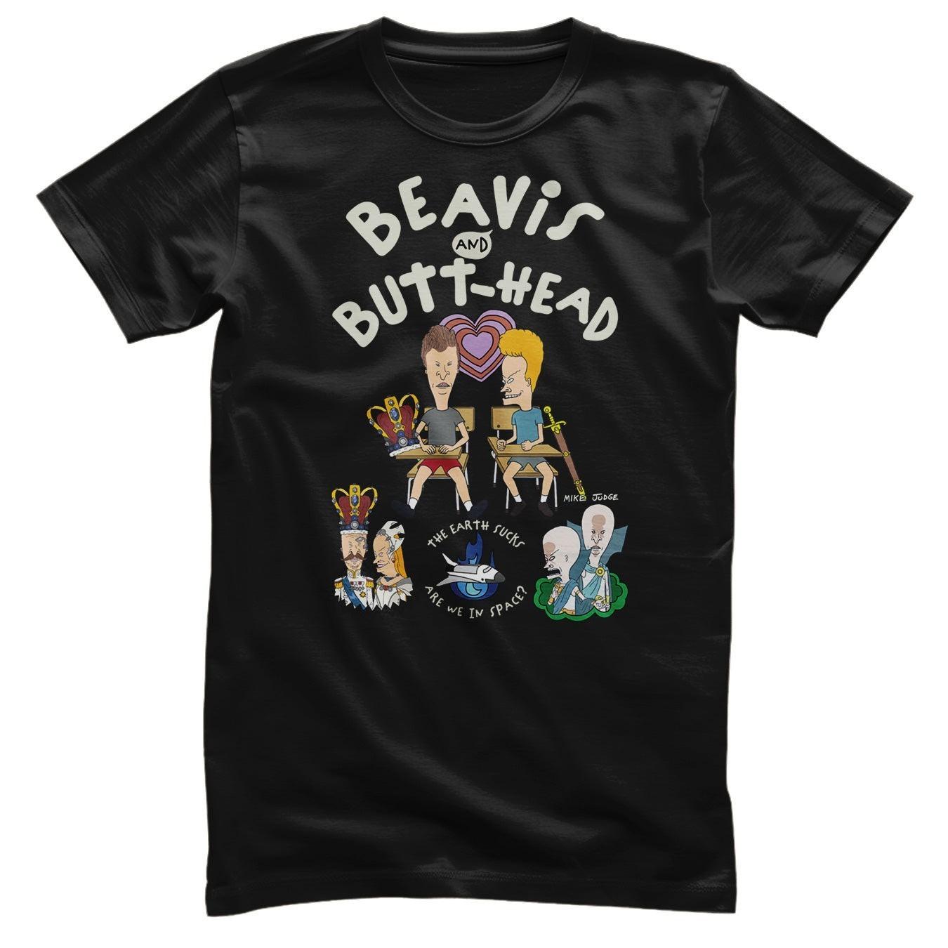Officially Licensed Beavis And Butt-Head The Earth Sucks Men s T-Shirt XL