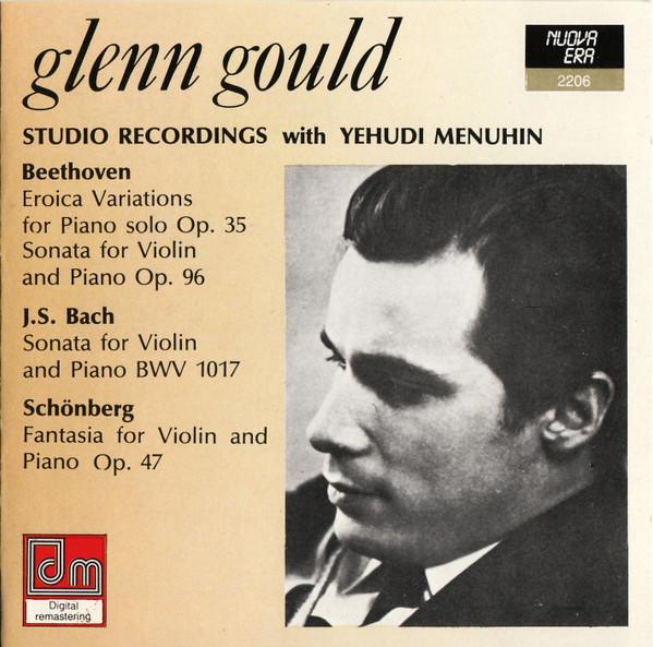 

CD GLENN GOULD, YEHUDI MENUHIN - Studio Recordings 2206 NUOVA ERA 1988 Italy Classical Used