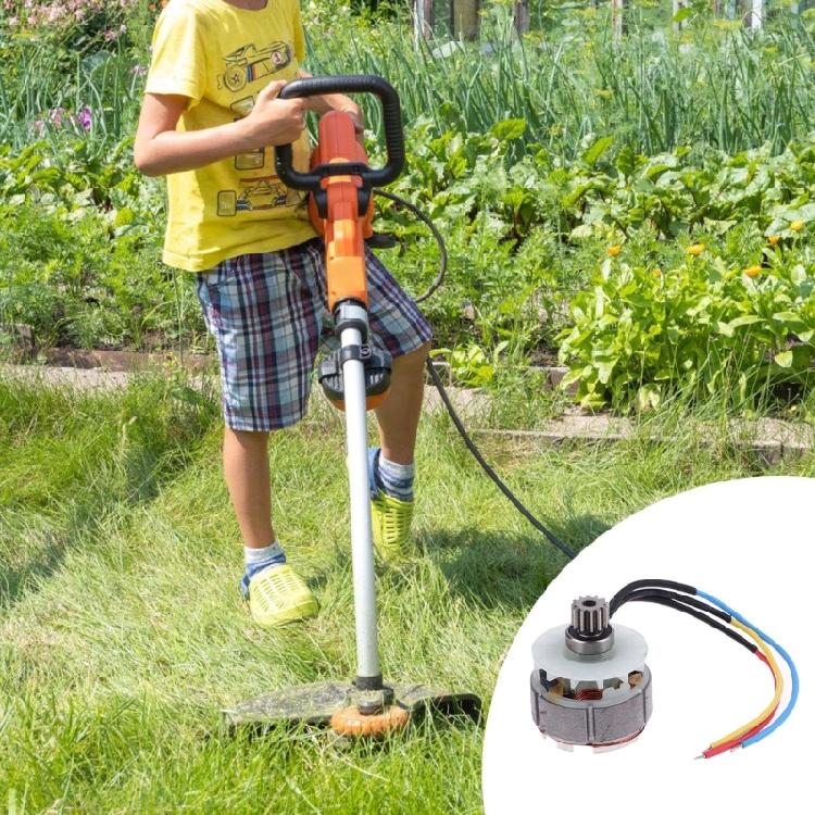 Low Noise 21V Brushless Lawn Mower Motor Rotor Assembly Grass Trimmer Rotor For Quiet And Efficient Grass Cutting