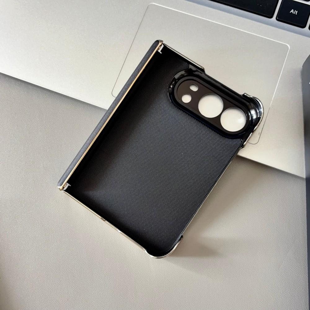 For Apple iphone Duo Case Luxury PU Leather Skin hinge Magnetic MagSafe Protective Back Cover Case For iphone Duo Phone Shell