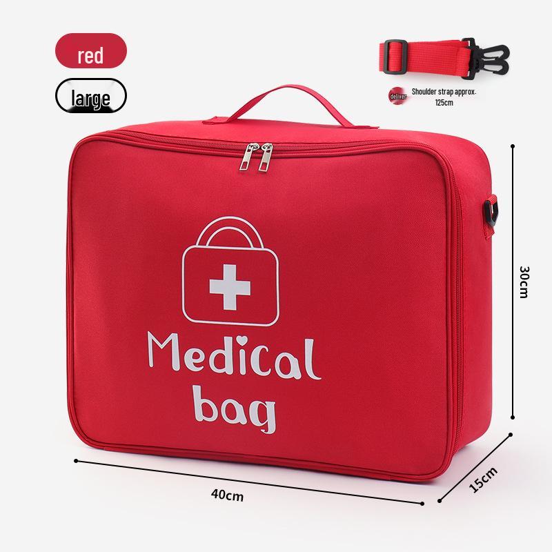 Large Capacity Portable Home & Travel First Aid Kit
