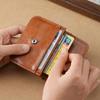 Women's Lightweight PU Leather Heart Shaped Card Holder Multi-Card Anti-Magnetic Wallet Small Travel Cash Coin Bag