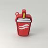 3D Printed Hamburger Keychain: Gourmet Food Simulation Decompression Toy & Gift Bag Pendant
