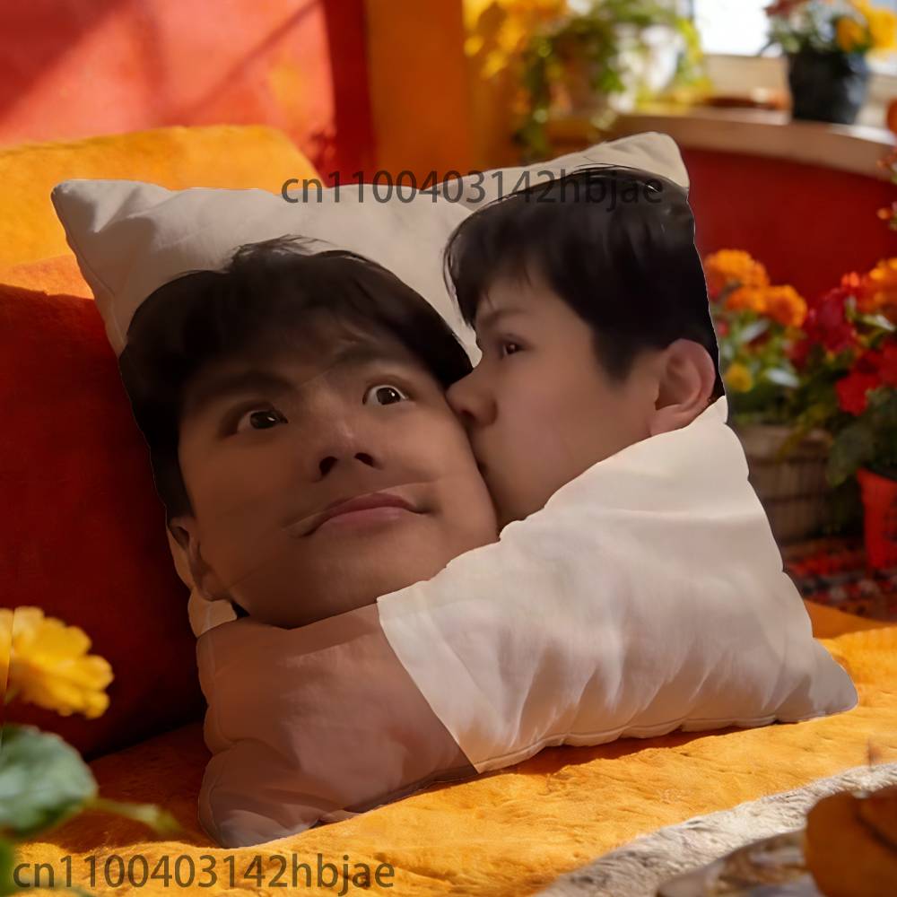 

B-Bad B-Buddy Nong Nao Pillow Case For Sofa Decor Car Office Room Printing Cushion Cover Decorations and Protector 30cmx30cm