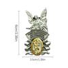 Angel Visor Clip Saint Christopher Medals For Car Angel St Christopher Visor Clip Accessories Bless Driving Religious Gift