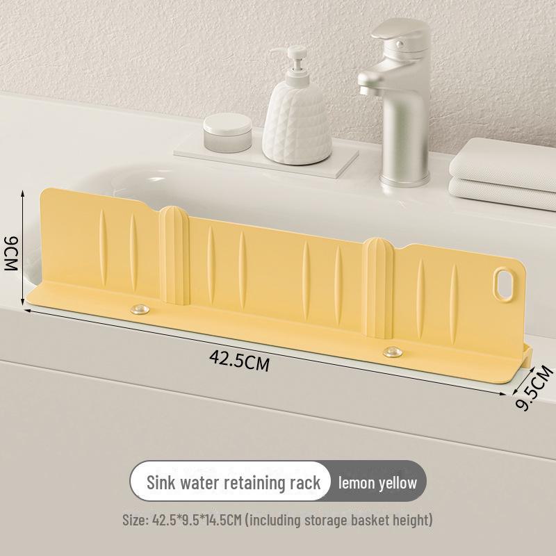 Multifunctional Kitchen Sink Splash Guard and Countertop Divider