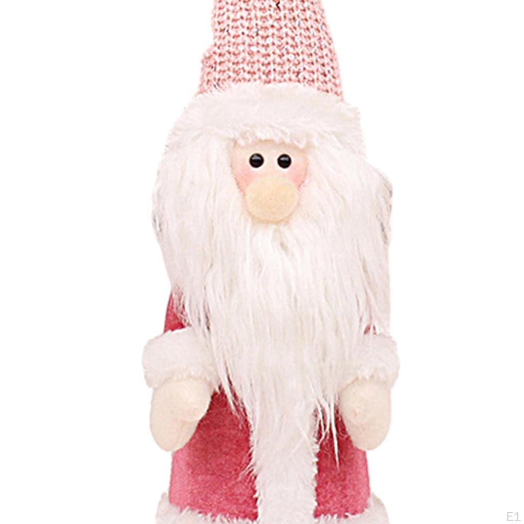 Christmas Santa Claus Plush Doll Toy Cute Decoration for Shelf Festival
