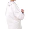KYOETSU Kimono Coat Hechima Collar Dolman Sleeve Blended Wool 6 Off White M Women's