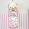 Rilakkuma Bär Wandmontierte Aufbewahrungstasche für Wohnheim Schmuck & Allerlei - Hängender Organizer mit großer Kapazität