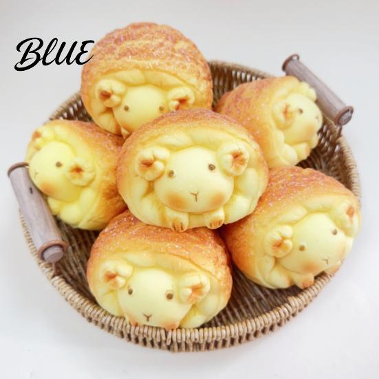 Fake Food Stress Reliever Simulated Toy Slow Rebound Bread Design Relief Kids Realistic Texture Color Soft Silicone Decompression Desktop Ornament