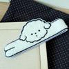 2/3pcs Sweet Style Hair Bun Charm Plushie Hug Cat Headband New Long Strip Hair Band  Daily Use